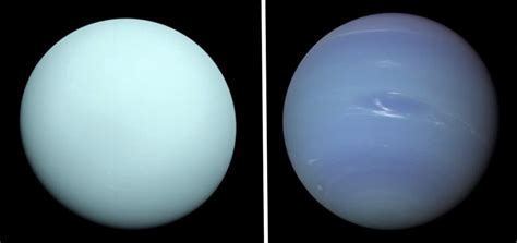 Early Collisions Led To Striking Differences Between Uranus And Neptune