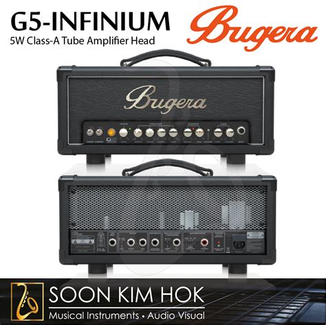 Bugera G5 Infinium 5w Class A Tube Amplifier Head With Infinium Tube