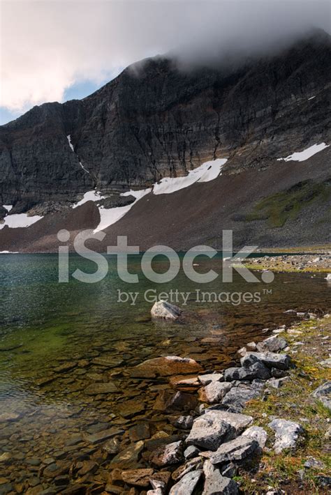 High Mountain Lake In Sarek National Park Sweden Stock Photo Royalty