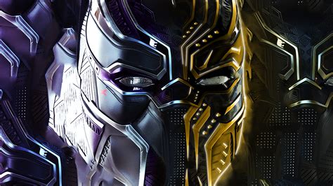 3840x2160 Black Panther And Erik Killmonger Behance 4k Hd 4k Wallpapers