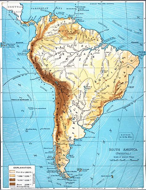 South America Physical
