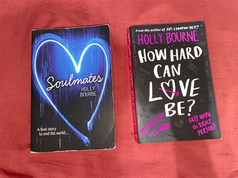 Holly Bourne Book Set Soulmates How Hard Can Love Be Hobbies Toys Books Magazines