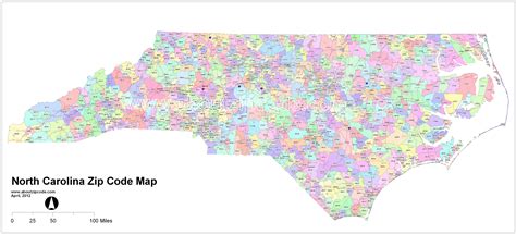 North Carolina Zip Code Maps Free North Carolina Zip Code Maps