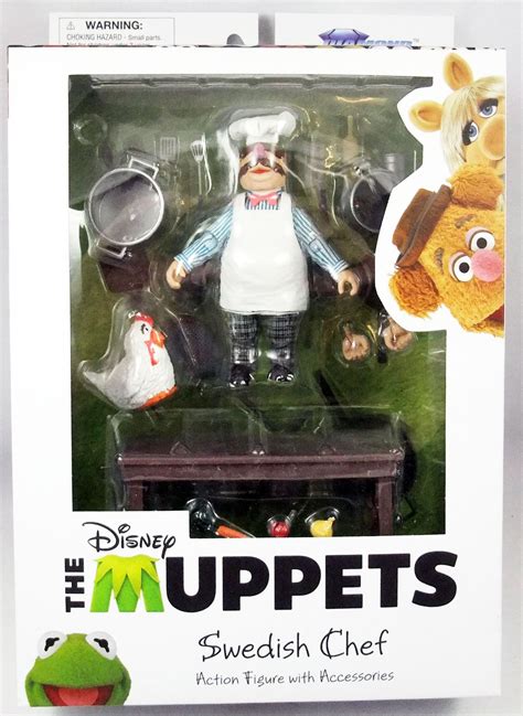The Muppet Show Swedish Chef Action Figure Diamond Select Best Of