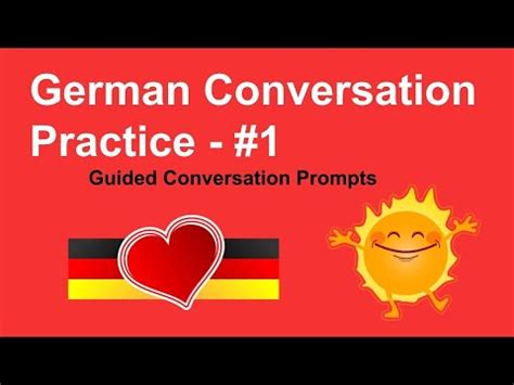 German Lesson Plan: German Conversation Practice #1 - YouTube