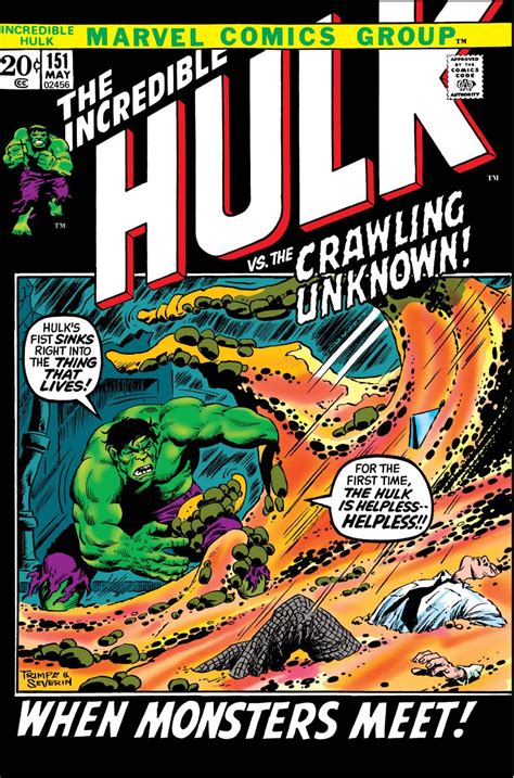 Incredible Hulk Vol 1 151 Marvel Database Fandom