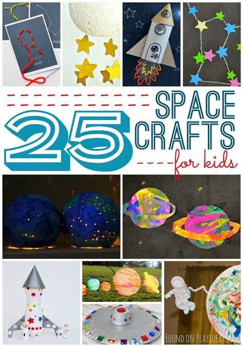 25 Inspiring Space Crafts For Kids Space Crafts For Kids Space