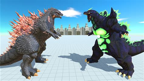 New Update Gojira Godzilla Vs Super Godzilla Animal Revolt Battle