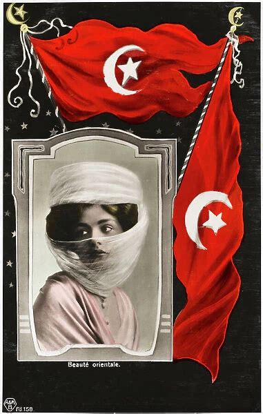 woman and turkish flags our beautiful pictures are available as framed prints photos wall art