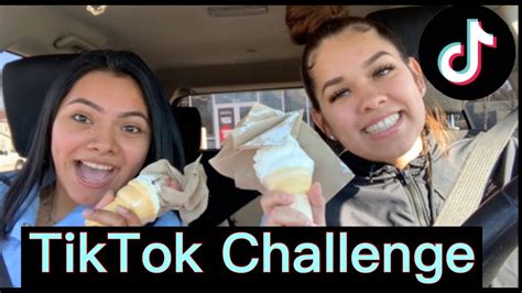 tiktok ice cream challenge we are back youtube