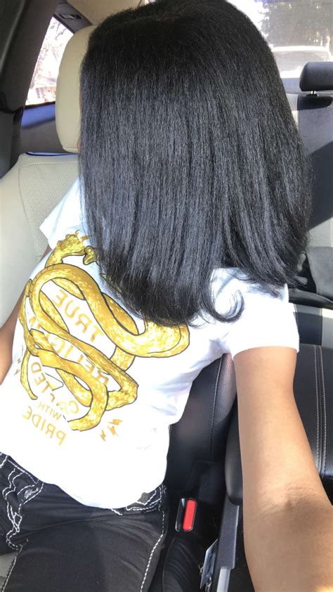 For natural hair, a flat iron with adjustable heat is super important to prevent damage to strands: Flat iron on natural 4b hair. | Natural african american ...