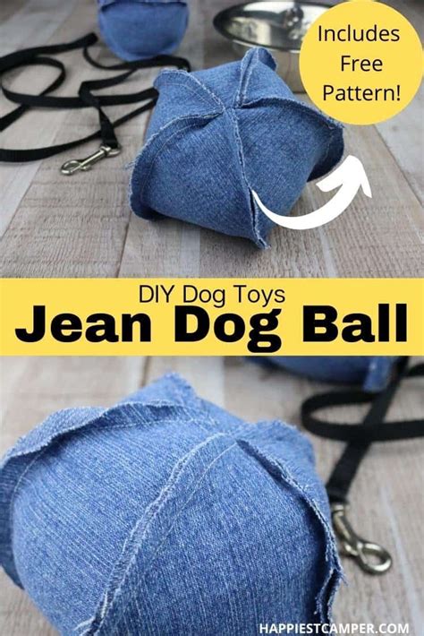 Diy Dog Toys Jean Dog Ball With Free Pattern Artofit