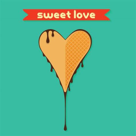 Best Heart Shaped Waffles Illustrations Royalty Free Vector Graphics