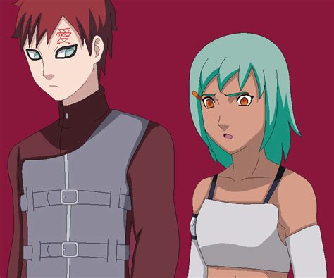 Fuu And Gaara What The Heck Is Going On Here By Okamikisho On Deviantart