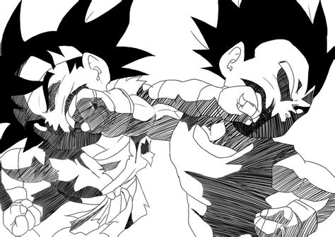 Kid Goku Vs Kid Vegeta By Rrk0123 On Deviantart