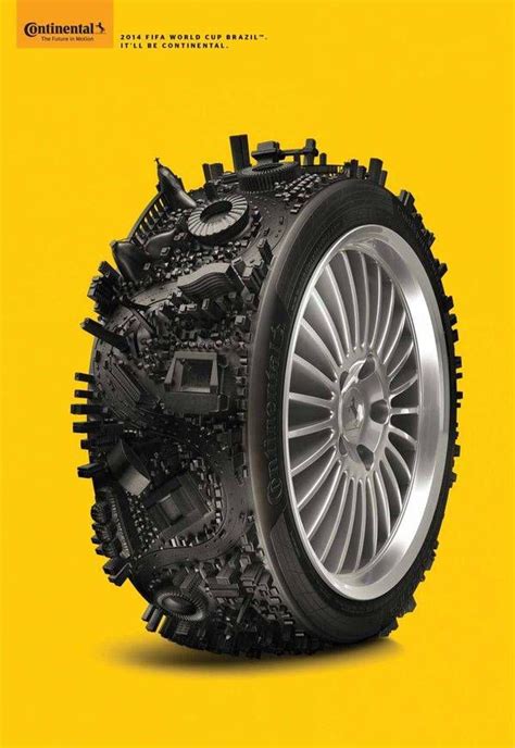 An Image Of The Front Wheel Of A Car On A Yellow Background With Text