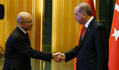 Kulis haber Erdoğan ile görüşen Şimşek kabinede yer almak için iki