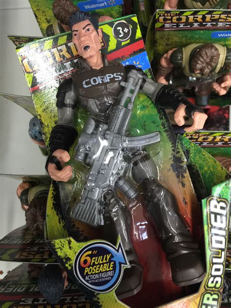 New 6 Inch “the Corps” Action Figures At Walmart Battlegrip