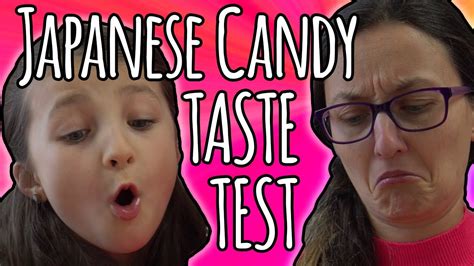 Japanese Candy Taste Test Japanese Sweets Review Challenge Youtube