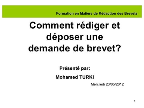 Exposé 2 brevet med truki (2)