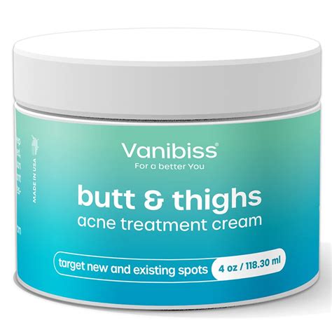 Buy Vanibiss Butt Thighs Acne Treatment Cream Butt Acne Clearing Cream For Pimples Zits