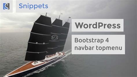 By using our site, you acknowledge that you have read and understand our cookie policyprivacy policyand our terms of service. WordPress Bootstrap 4 navbar topmenu - Smoothemes