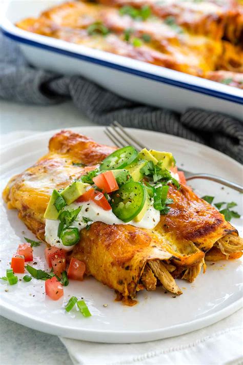 Chicken Enchiladas Recipe Jessica Gavin