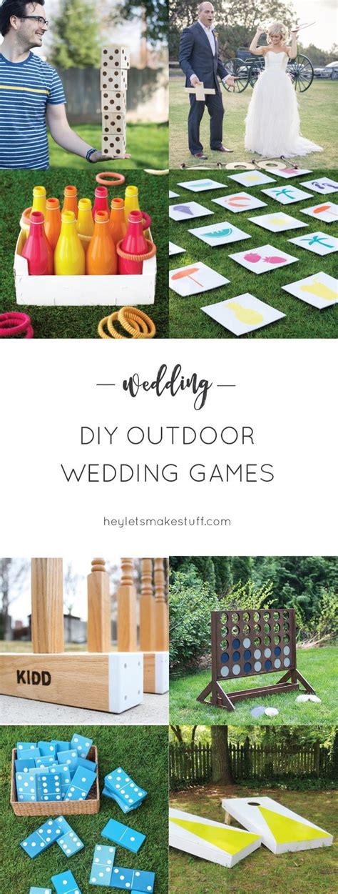 Diy Outdoor Wedding Games Diy Outdoor Weddings Wedding Games For