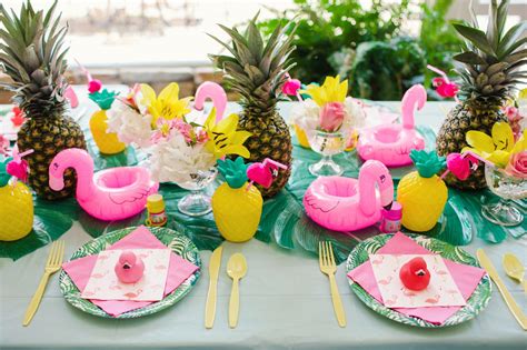 The Perfect Pineapple And Flamingo Party The Southern Style Guide