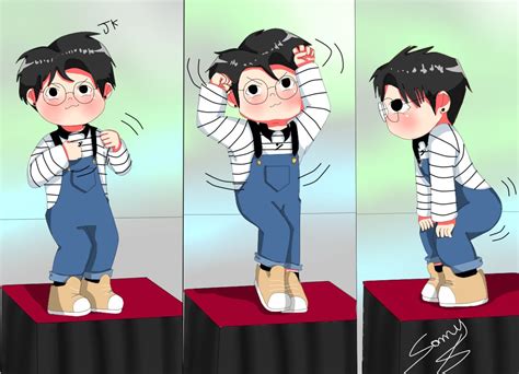 Samy Fanarts On Twitter Bts Jungkook Funny Dance Fanart Bts