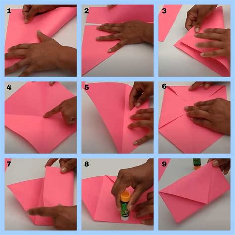 Cómo hacer un sobre de papel con una hoja de máquina