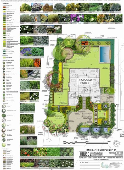 Modern Residential Landscape Development Plan Garden Landscape Design