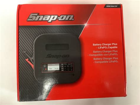 New Snapon Benchtop Lead Acid And Lithium Vehicle Battery Charger Plus