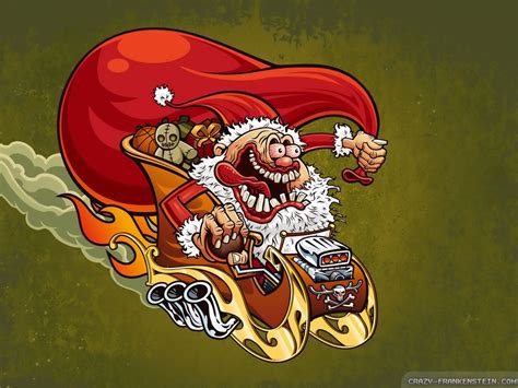 Crazy Santa Funny Christmas Wallpapers 1024×768 Atl Radio X The X