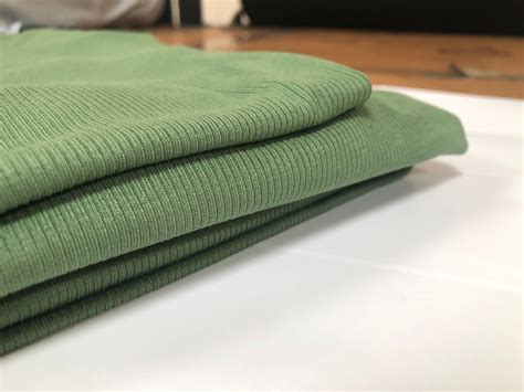 Clearance Polyester Spandex Rib Knit Fabric 2x1 Ribbing Etsy