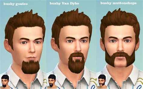 Six Ts2 Beards For Ts4 By Necrodog At Mod The Sims Si