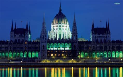 Free Download Hd Wallpaper Monuments Hungarian Parliament Building