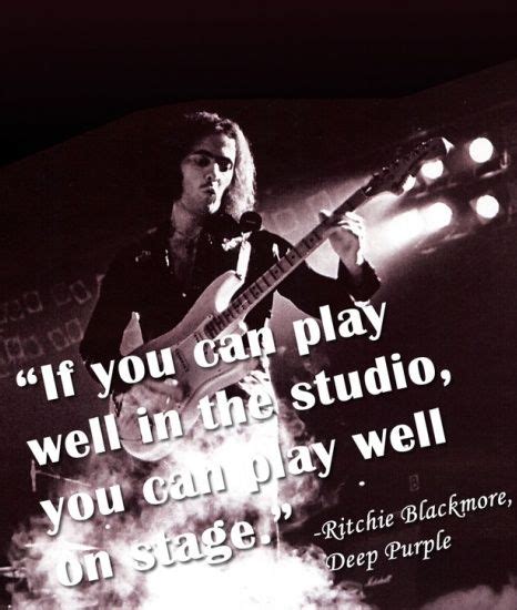 Ritchie Blackmore With Images Inspirational Quotes Deep Purple