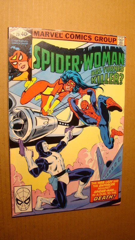 Spider Woman 29 Nice 1980 Spider Man Appearance Marvel Comic Books