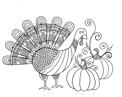 Thanksgiving Turkey Drawing By Mgl Meiklejohn Graphics Licensing Fine