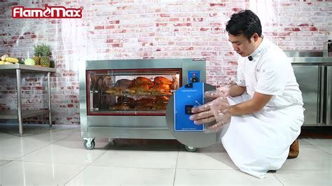 Hej 266 Electric Chicken Rotisserie Grill Chicken Roasting Machine