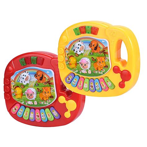 Baby Kids Musical Educational Animal Farm Piano Developmental Music Toy