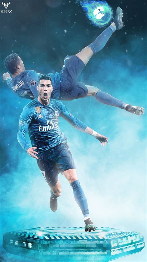 Cristiano Ronaldo Wallpaper Azulado Fondos De Pantalla Hd Y Ultra 4k