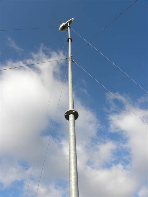 9m Wind Turbine Tower With Pole Leading Edge Turbines And Power Solutions