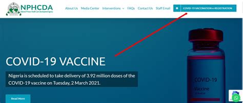 You are not currently eligible to book an appointment. FG opens portal for online registration for COVID-19 ...
