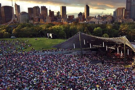 On saturday 24 april, our music community will join together once more for this extraordinary. The Sidney Myer Music Bowl - ABC News (Australian Broadcasting Corporation)