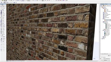 Archicad tutorial #4 How to add textures - YouTube Download brick wall perspective photos by kynastudio.