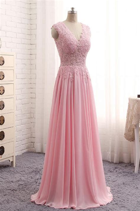 pink prom dresses chiffon high neck long blush pink prom dress promgirl pink prom dresses