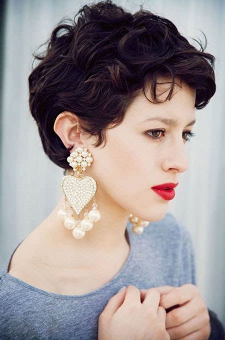 We may earn commission from the links on this page. Great Short Curly Haircut Ideas for Round Faces ...