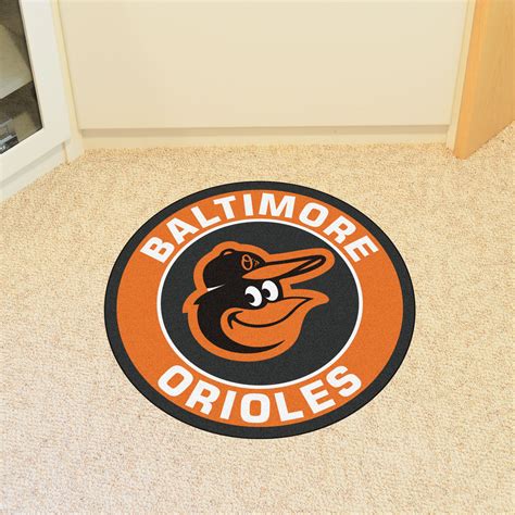 In addition to insects, they eat fruit and nectar—a trait some bird watchers capitalize on by. Baltimore Orioles Logo Roundel Mat - 27" Round Area Rug